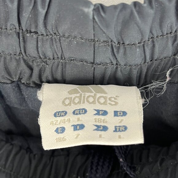 Adidas Activewear Track Pants Size L Black Elastic Waist 30in Lined Pockets - Picture 5 of 9